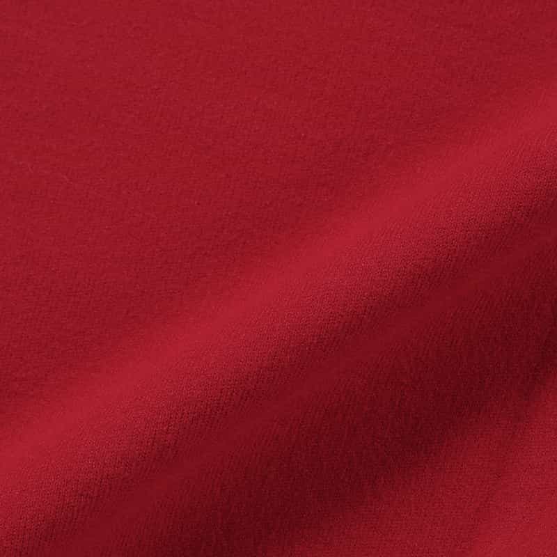 BARNEYS NEW YORK ウォッシャブル ボリュームスリーブニットプルオーバー RED