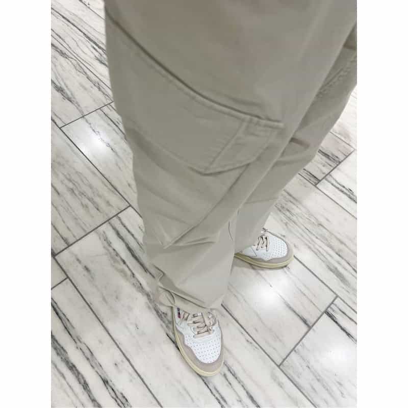 BARNEYS NEW YORK セットアップ カーゴパンツ WHITE