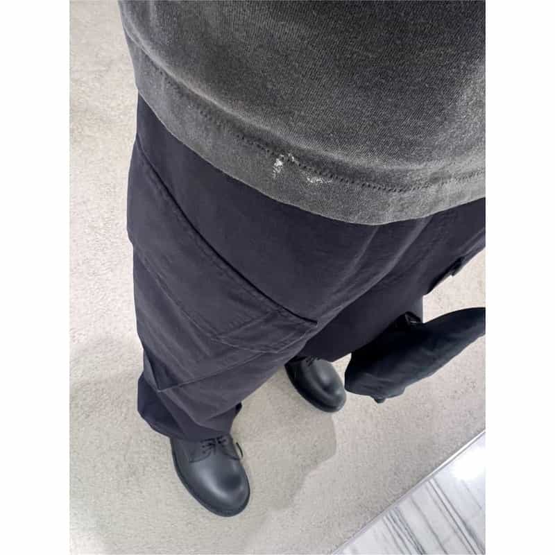 BARNEYS NEW YORK セットアップ カーゴパンツ NAVY