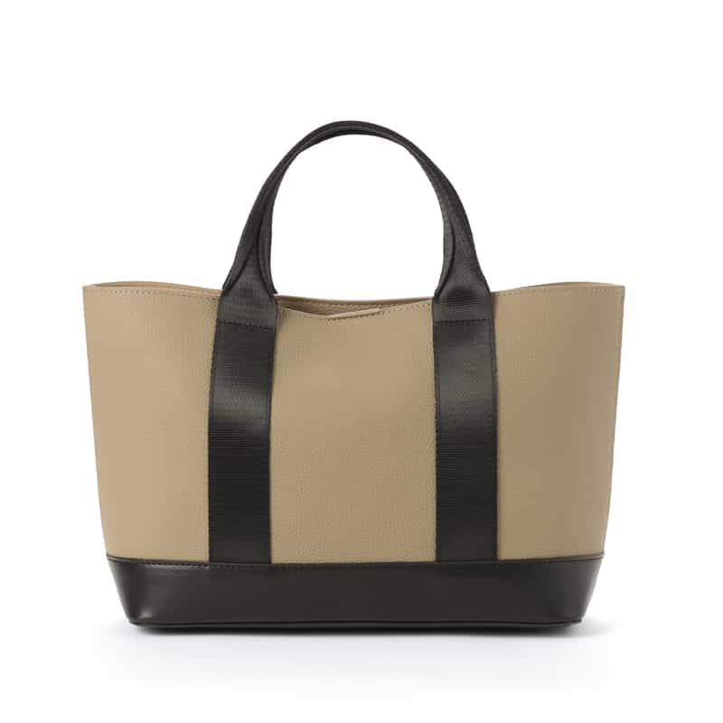 BARNEYS NEW YORK マイクロファイバーミニトートバッグ （S） BEIGE