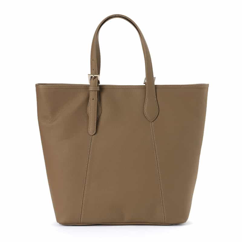 BARNEYS NEW YORK レザー トートバッグ BEIGE