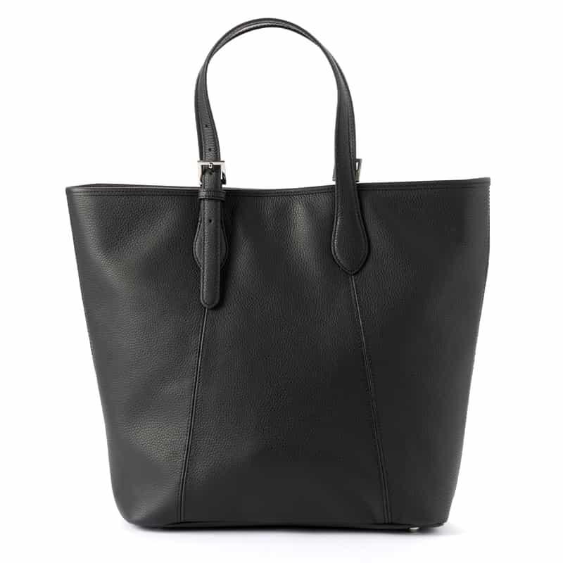 BARNEYS NEW YORK レザー トートバッグ BLACK