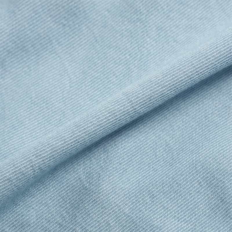 BARNEYS NEW YORK ウォッシャブル ビッグシルエット レーヨンデニム ブルゾン LT BLUE