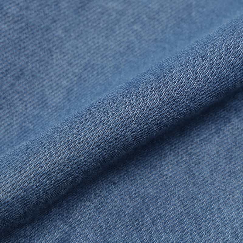 BARNEYS NEW YORK ウォッシャブル 2WAY レーヨンデニム シャツ BLUE