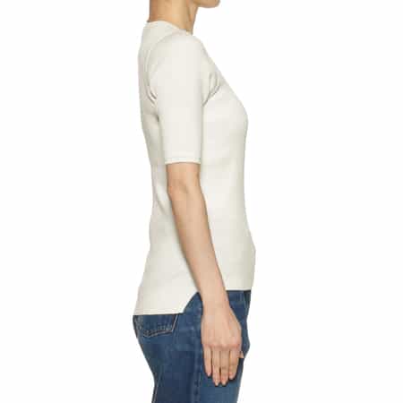 ハイゲージ リブニットTシャツ（2238016）｜AURALEE(オーラリー