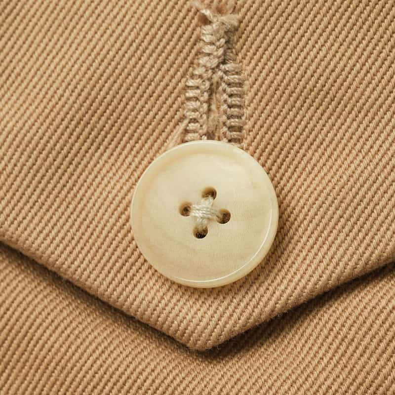 AURALEE コットンチノパンツ CAMEL