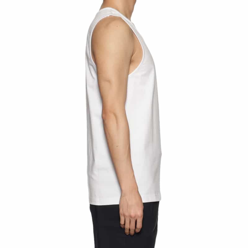 BARNEYS NEW YORK "BARNEYS" タンクトップ WHITE