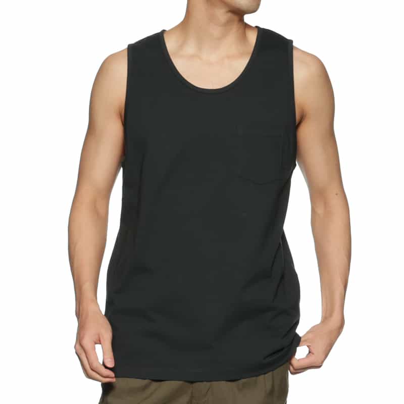 BARNEYS NEW YORK "BARNEYS" タンクトップ BLACK