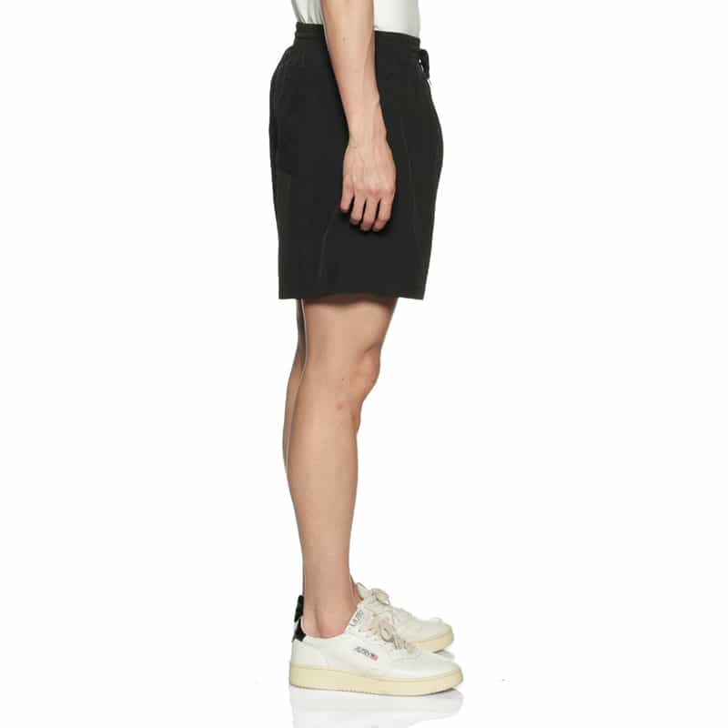 BARNEYS NEW YORK "BARNEYS" ロゴ入りナイロンショーツ BLACK