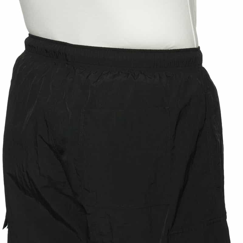 BARNEYS NEW YORK "BARNEYS" ロゴ入りナイロンカーゴショーツ BLACK