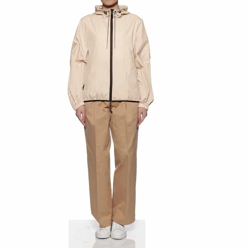 MONCLER ウォッシャブル ダブルジップアップブルゾン PINK