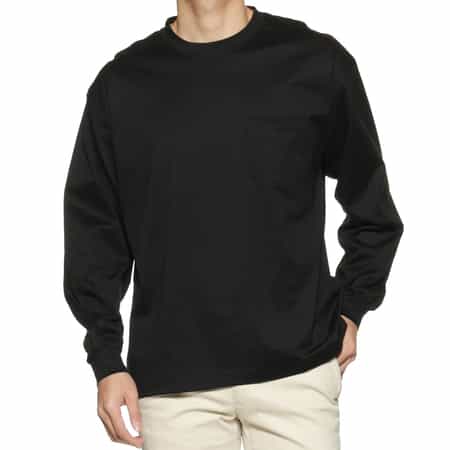 シルケット加工ロングスリーブTシャツ