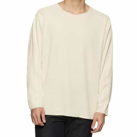 ワッフル素材ロングスリーブTシャツ