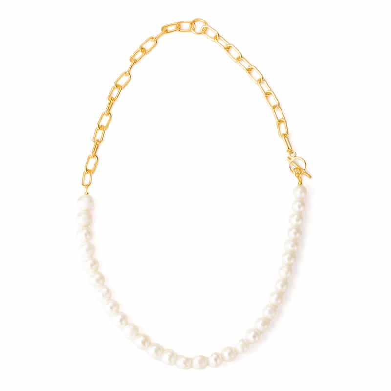 LA SOEUR LA SOEUR＜ラ スール＞ネックレス（チャンキーパール） NONE