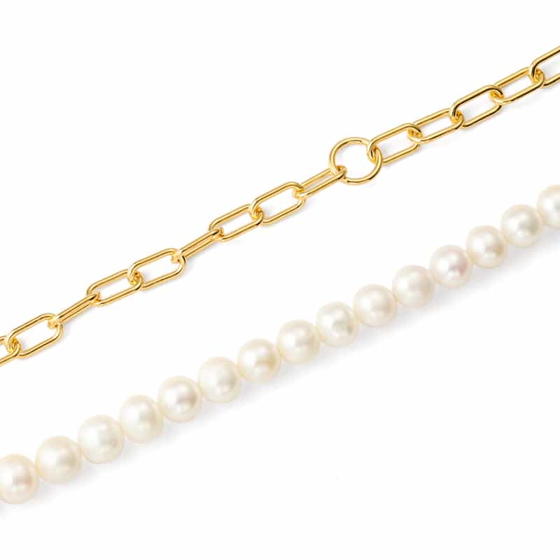 LA SOEUR LA SOEUR＜ラ スール＞ネックレス（チャンキーパール） NONE