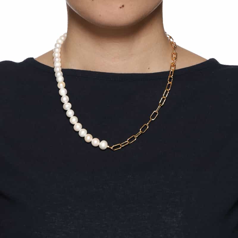 LA SOEUR LA SOEUR＜ラ スール＞ネックレス（チャンキーパール） NONE