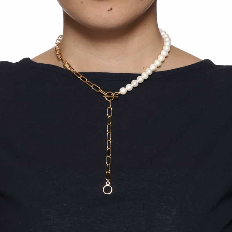 LA SOEUR LA SOEUR＜ラ スール＞ネックレス（チャンキーパール） NONE