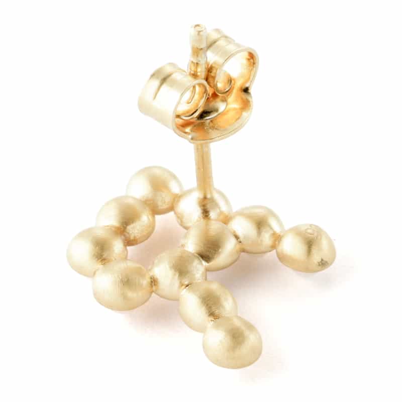 LA SOEUR LA SOEUR＜ラ スール＞片耳ピアス "R"（パール） NONE