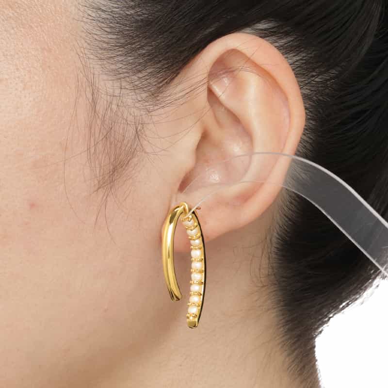 LA SOEUR LA SOEUR＜ラ スール＞ ピアス（パール） NONE