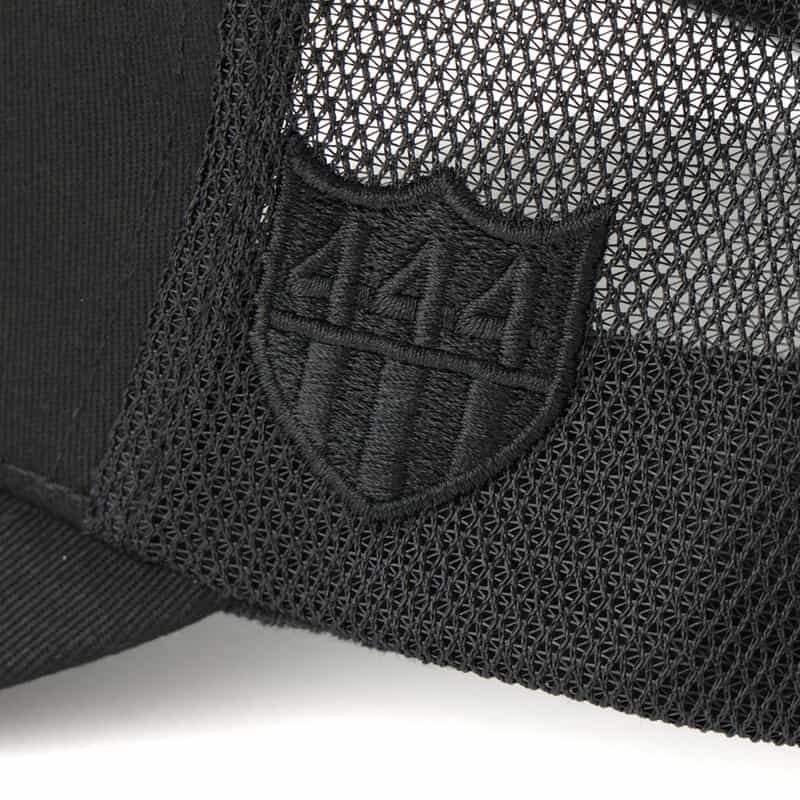 YOSHINORI KOTAKE DESIGN YOSHINORI KOTAKE DESIGN＜ヨシノリ コタケ デザイン＞ベースボールキャップ "444" BLACK