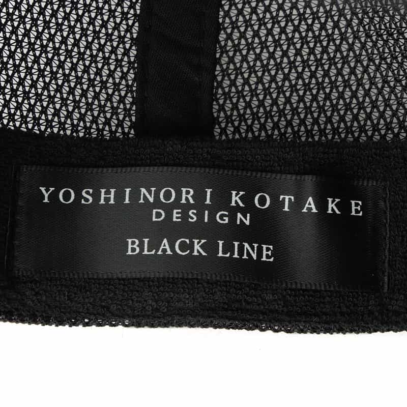 YOSHINORI KOTAKE DESIGN YOSHINORI KOTAKE DESIGN＜ヨシノリ コタケ デザイン＞ベースボールキャップ "444" BLACK