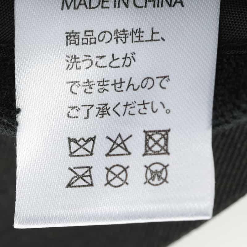 YOSHINORI KOTAKE DESIGN YOSHINORI KOTAKE DESIGN＜ヨシノリ コタケ デザイン＞ベースボールキャップ "444" BLACK