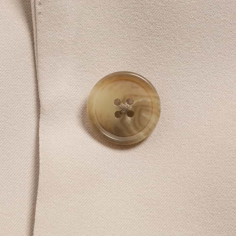 BARNEYS NEW YORK セットアップ ウォッシャブル ダブルクロス テーラードジャケット BEIGE