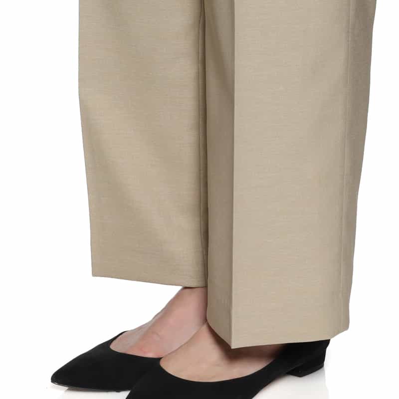 BARNEYS NEW YORK セットアップ ウォッシャブル パンツ BEIGE