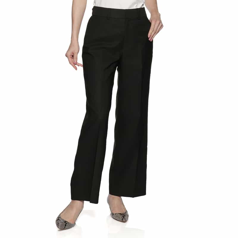 BARNEYS NEW YORK セットアップ ウォッシャブル パンツ BLACK