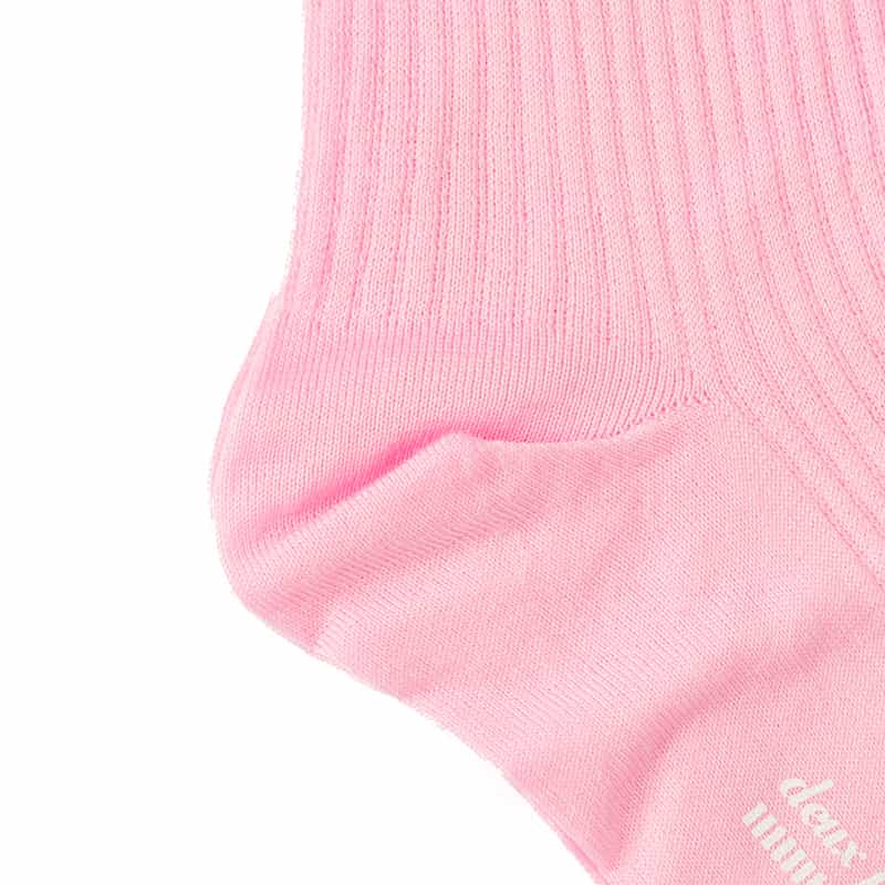 DEUX PLUS UNDEMI DEUX PLUS UNDEMI＜ドゥ プリュス アンドゥミ＞ソックス PINK