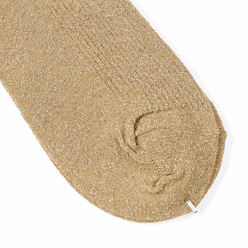 DEUX PLUS UNDEMI DEUX PLUS UNDEMI＜ドゥ プリュス アンドゥミ＞ソックス GOLD