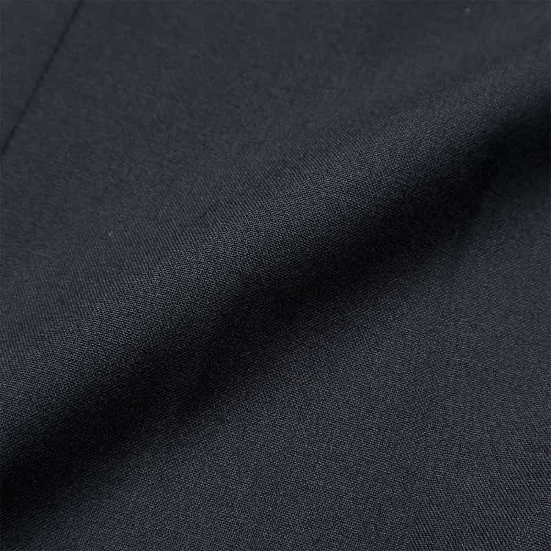 BARNEYS NEW YORK セットアップ ウォッシャブル ノーカラージャケット NAVY