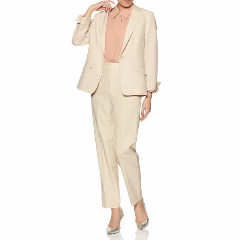 BARNEYS NEW YORK セットアップ ウォッシャブル テーラードジャケット BEIGE