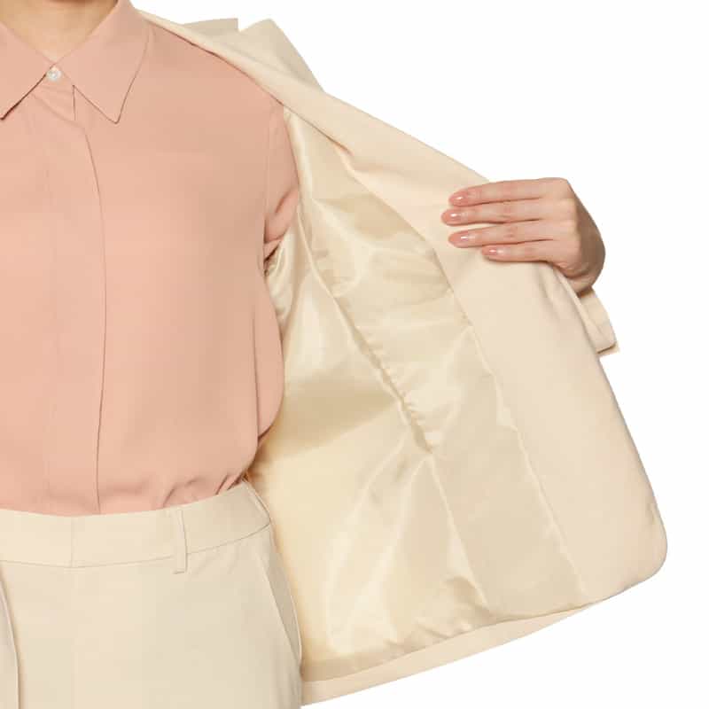 BARNEYS NEW YORK セットアップ ウォッシャブル テーラードジャケット BEIGE