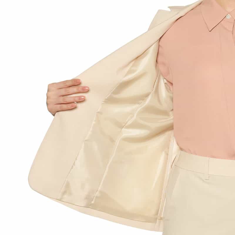 BARNEYS NEW YORK セットアップ ウォッシャブル テーラードジャケット BEIGE