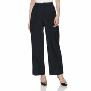 セットアップ ウォッシャブル タックワイドパンツ