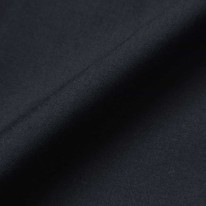 BARNEYS NEW YORK セットアップ ウォッシャブル タックワイドパンツ NAVY