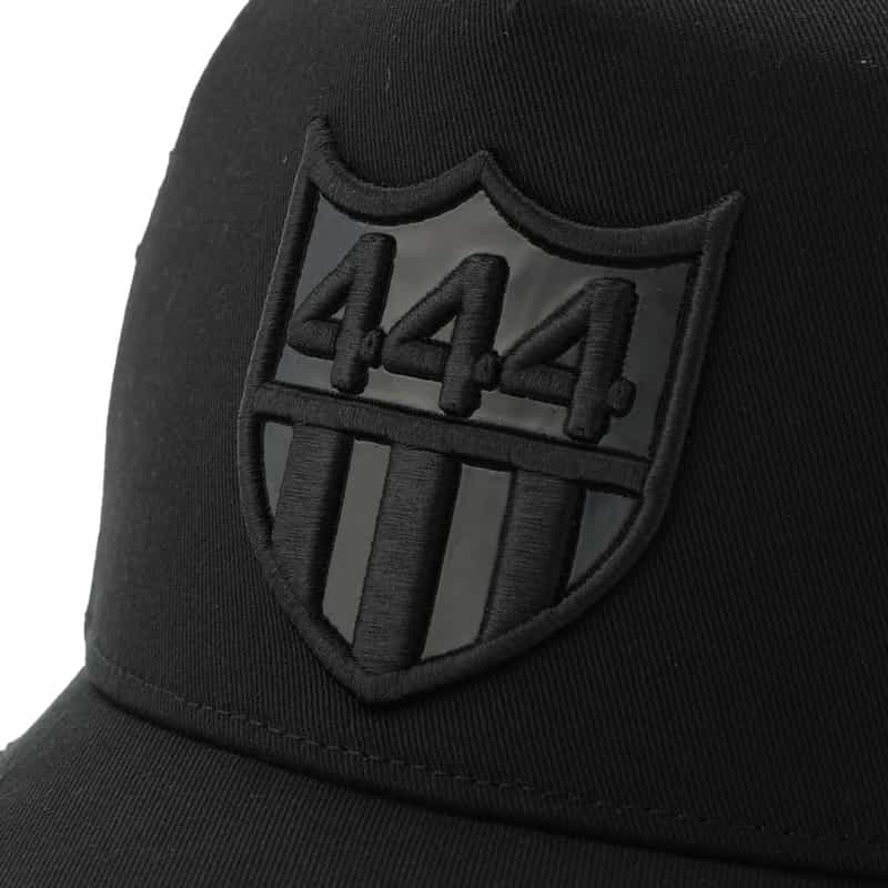 YOSHINORI KOTAKE DESIGN YOSHINORI KOTAKE DESIGN＜ヨシノリ コタケ デザイン＞ベースボールキャップ "444" BLACK