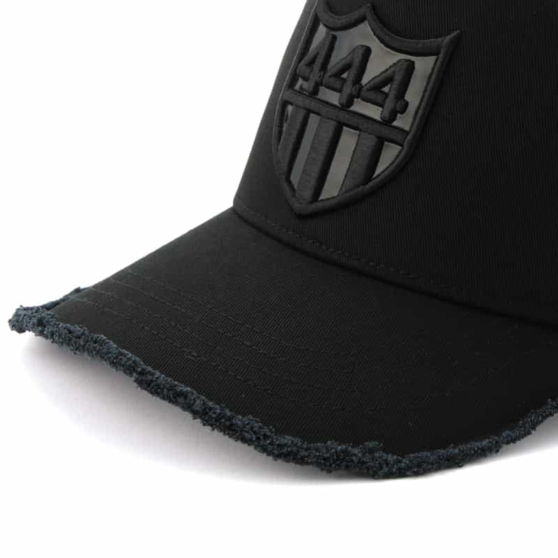 YOSHINORI KOTAKE DESIGN YOSHINORI KOTAKE DESIGN＜ヨシノリ コタケ デザイン＞ベースボールキャップ "444" BLACK