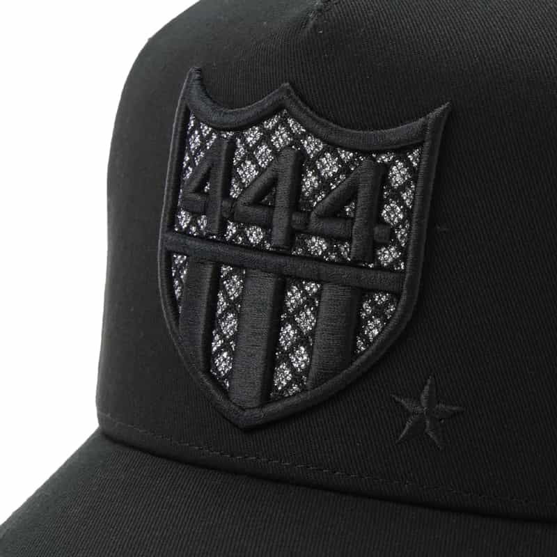 YOSHINORI KOTAKE DESIGN YOSHINORI KOTAKE DESIGN＜ヨシノリ コタケ デザイン＞ベースボールキャップ "444" BLACK