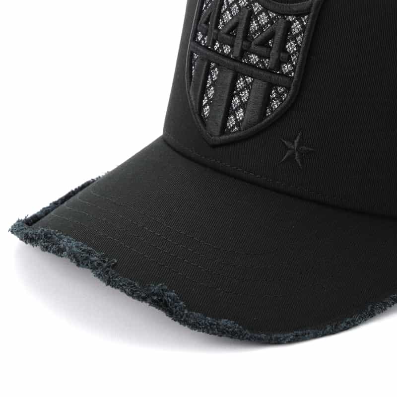 YOSHINORI KOTAKE DESIGN YOSHINORI KOTAKE DESIGN＜ヨシノリ コタケ デザイン＞ベースボールキャップ "444" BLACK