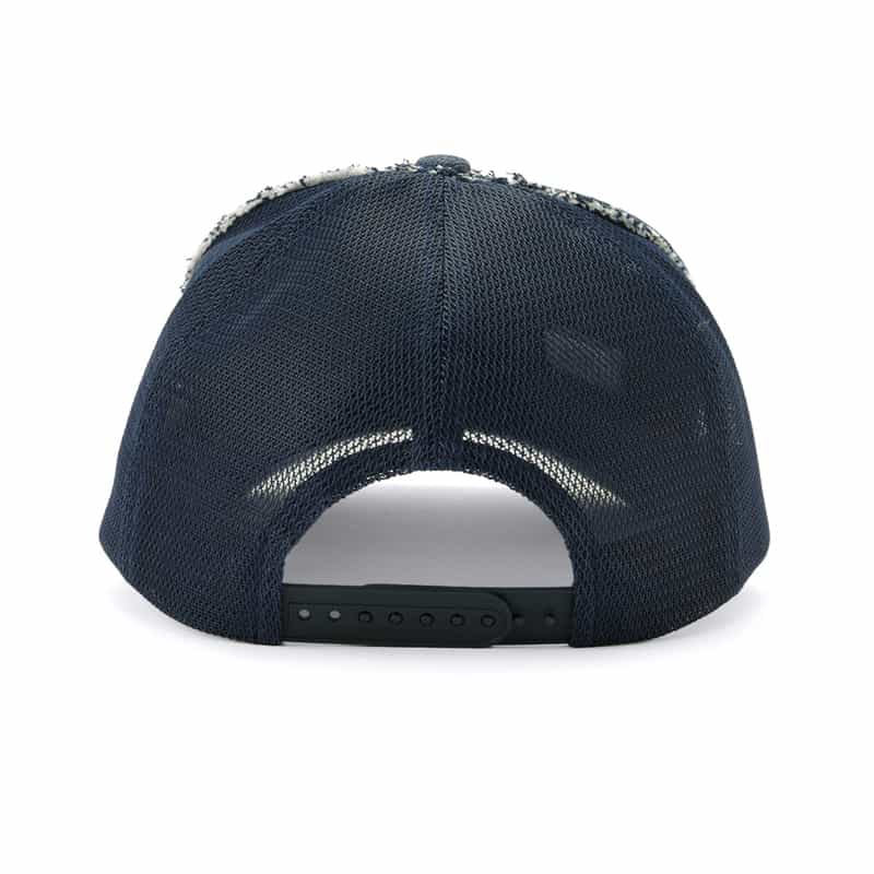 YOSHINORI KOTAKE DESIGN YOSHINORI KOTAKE DESIGN＜ヨシノリ コタケ デザイン＞ベースボールキャップ "PEACE" NAVY