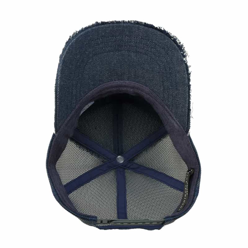 YOSHINORI KOTAKE DESIGN YOSHINORI KOTAKE DESIGN＜ヨシノリ コタケ デザイン＞ベースボールキャップ "PEACE" NAVY