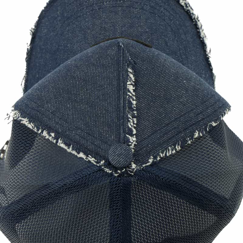 YOSHINORI KOTAKE DESIGN YOSHINORI KOTAKE DESIGN＜ヨシノリ コタケ デザイン＞ベースボールキャップ "PEACE" NAVY