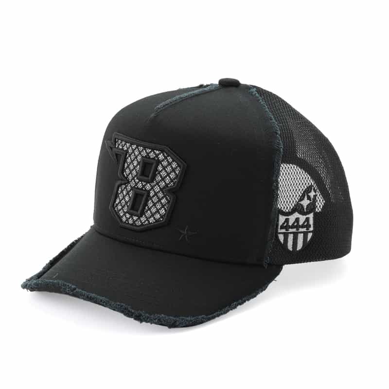YOSHINORI KOTAKE DESIGN ベースボールキャップ "8" BLACK