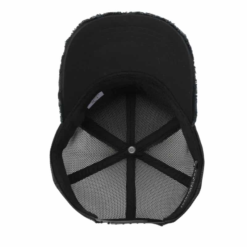 YOSHINORI KOTAKE DESIGN YOSHINORI KOTAKE DESIGN＜ヨシノリ コタケ デザイン＞ベースボールキャップ "7" BLACK