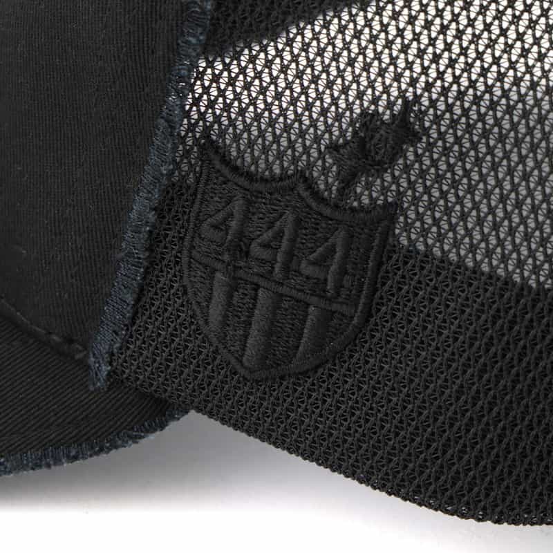 YOSHINORI KOTAKE DESIGN YOSHINORI KOTAKE DESIGN＜ヨシノリ コタケ デザイン＞ベースボールキャップ "7" BLACK