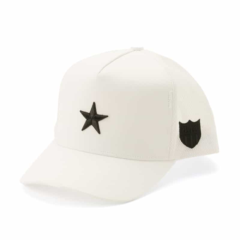 YOSHINORI KOTAKE DESIGN ベースボールキャップ "STAR" WHITE