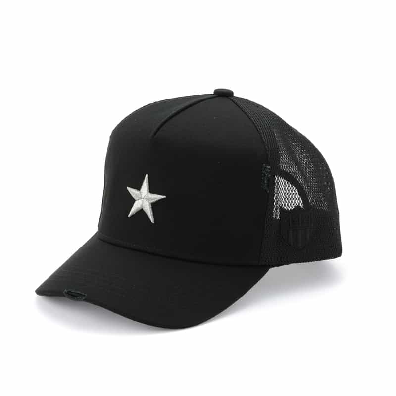 YOSHINORI KOTAKE DESIGN YOSHINORI KOTAKE DESIGN＜ヨシノリ コタケ デザイン＞ベースボールキャップ "STAR" BLACK
