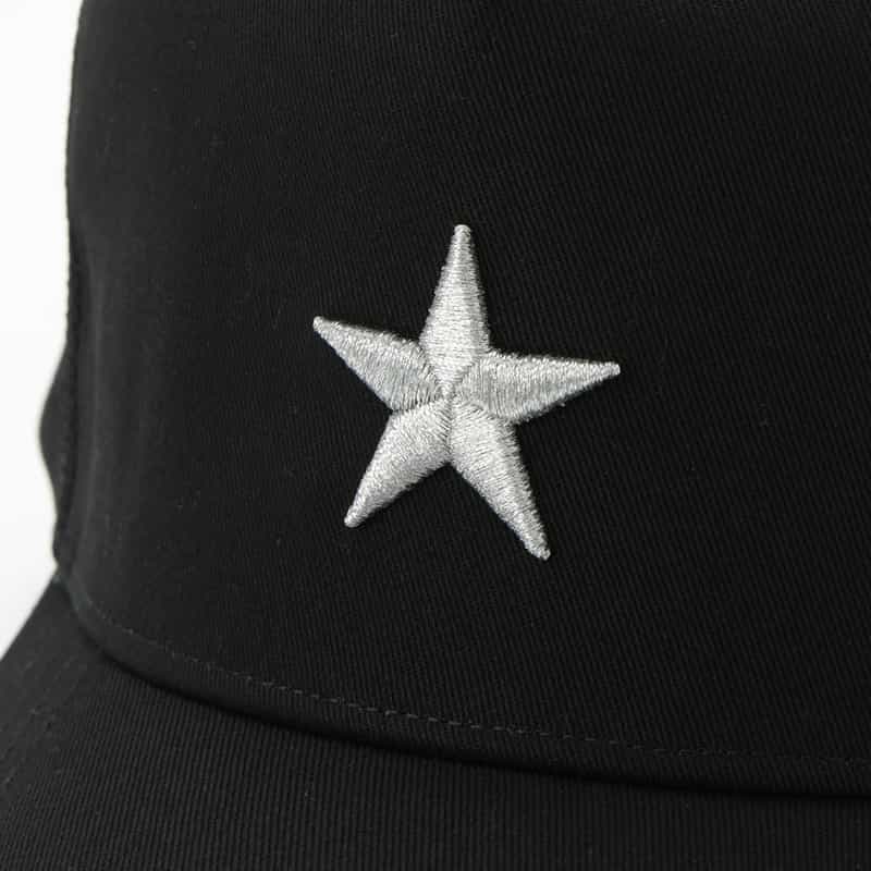 YOSHINORI KOTAKE DESIGN YOSHINORI KOTAKE DESIGN＜ヨシノリ コタケ デザイン＞ベースボールキャップ "STAR" BLACK